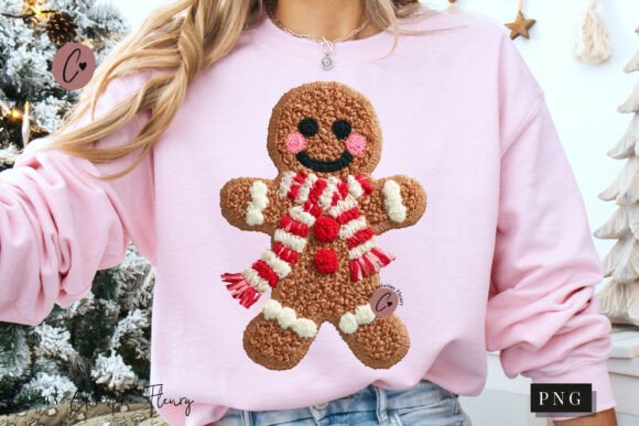 Download Gingerbread Man Latch Hook Crochet PNG - Crochet Collection