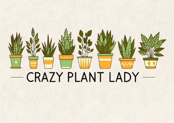 Download Crazy Plant Lady T-Shirt Design - Shirt design Collection