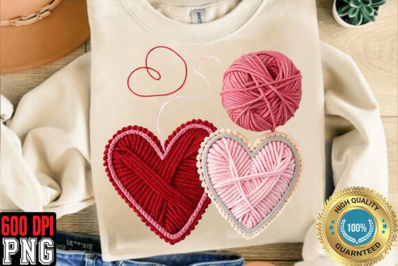 Download Crochet Yarn Valentine Love PNG - Crochet Collection