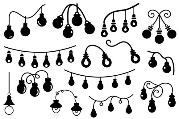 Download Christmas Lights Silhouette - Lights silhouette Collection