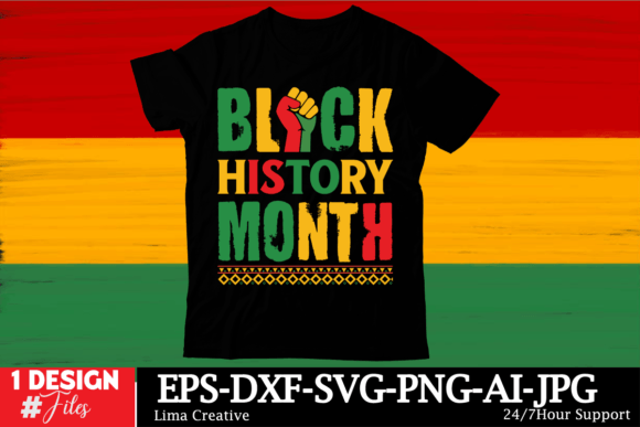 Download Black History Month T-shirt Design - Shirt design Collection