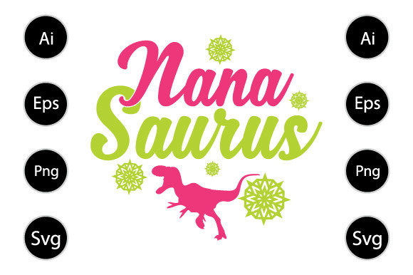 Download Nana Saurus T Shirt Design - Shirt design Collection