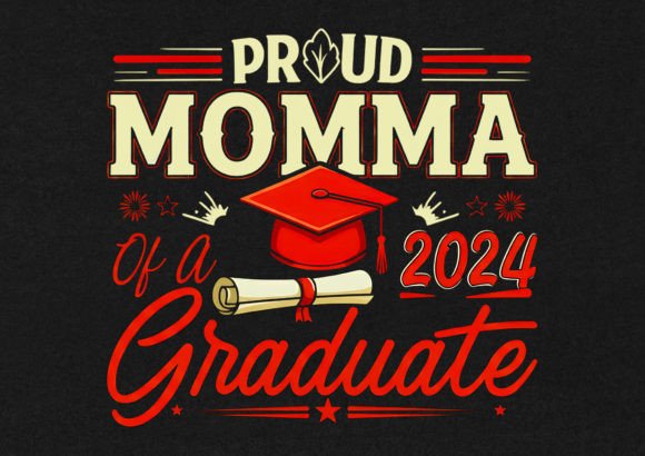 Download Proud Momma of a 2024 T-Shirt Design - Shirt design Collection