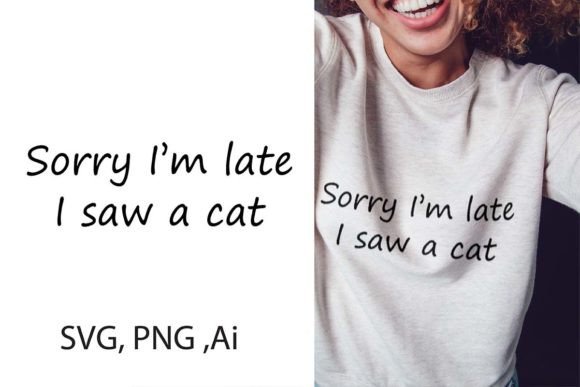Download Cat Funny T-shirt Design (Ai, SVG, PNG) - Shirt design Collection