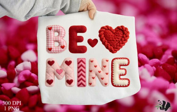 Download Be Mine Latch Hook Yarn Crochet Png - Crochet Collection
