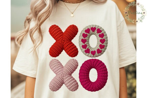 Download Crochet XOXO Valentine PNG Clipart - Crochet Collection