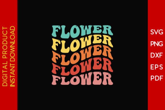Download Flower Vintage Typography T-Shirt Design - Shirt design Collection