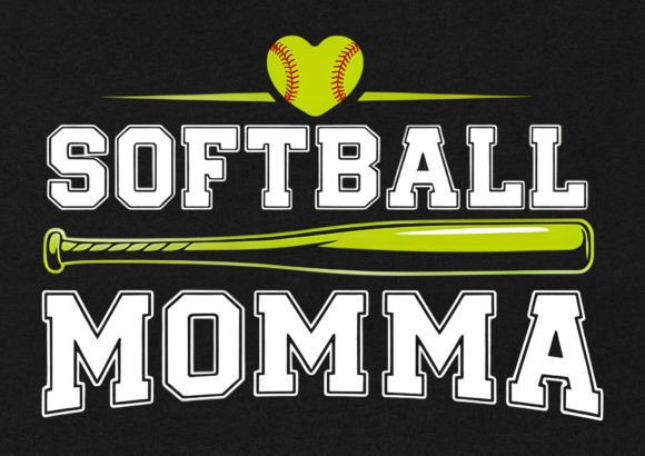 Download Softball Momma T-Shirt Design - Shirt design Collection