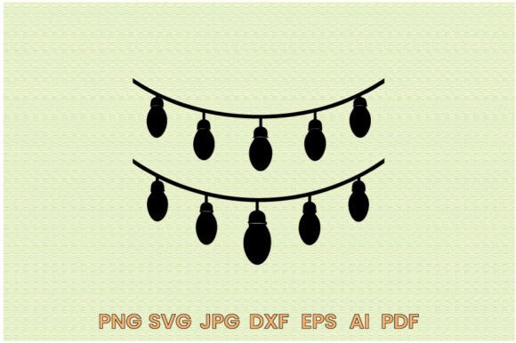 Download Christmas Lights Silhouette Illustration - Lights silhouette Collection