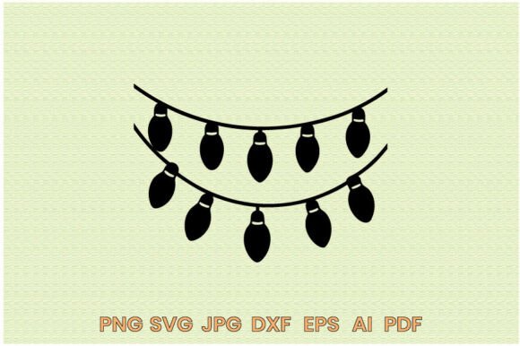 Download Christmas Lights Silhouette Illustration - Lights silhouette Collection