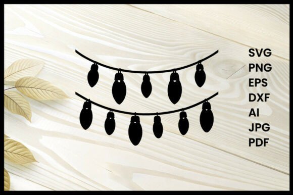 Download Christmas Lights Silhouette Illustration - Lights silhouette Collection