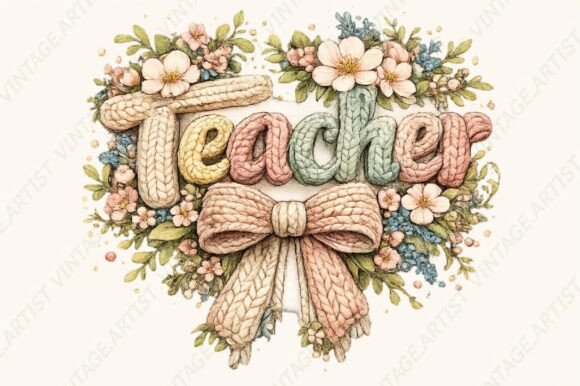 Download Teacher Faux Yarn Crochet PNG - Crochet Collection